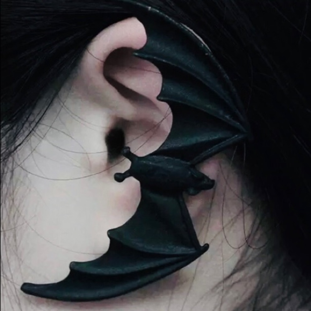 Wicked Bat Ear Cuff
